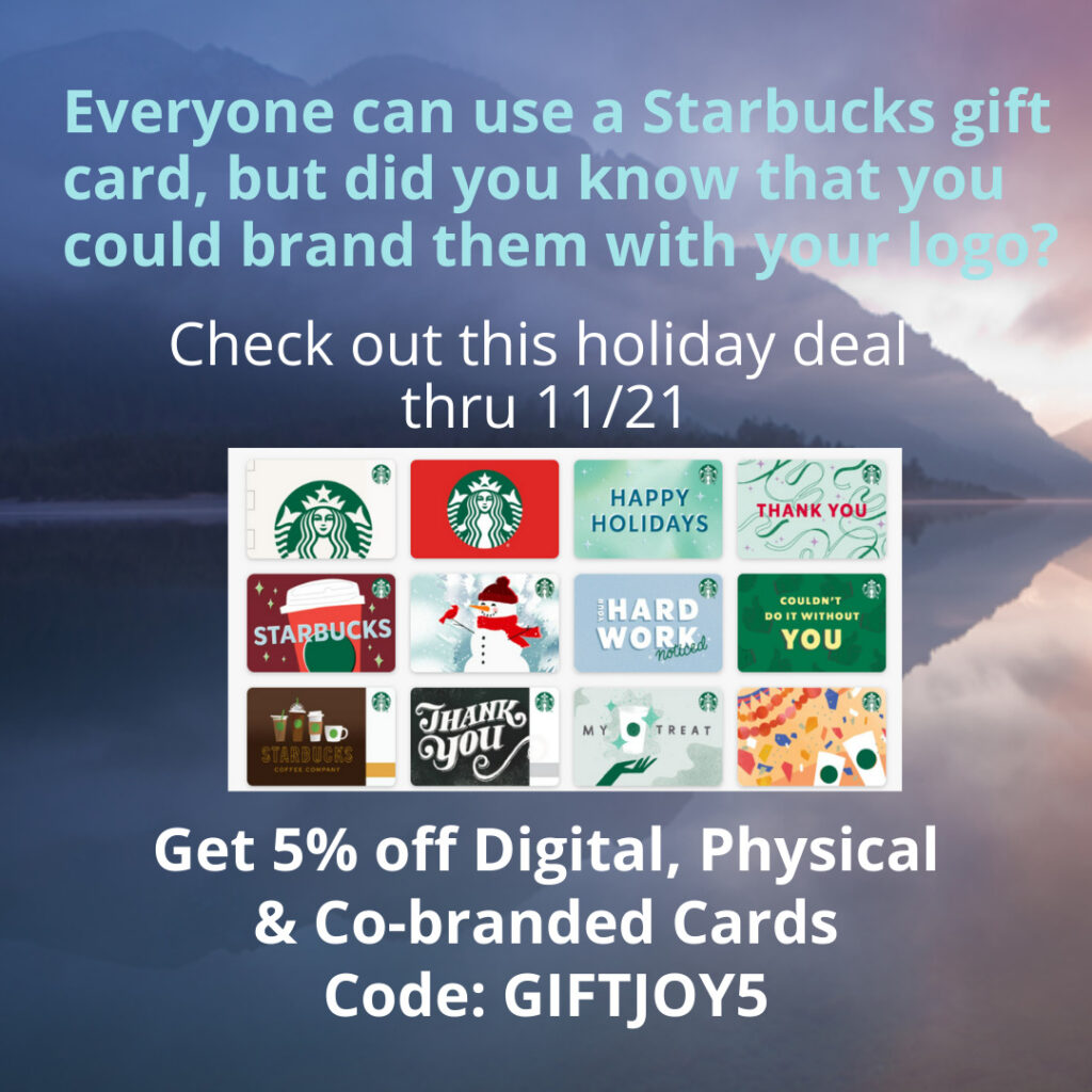 Image of Starbucks gift card