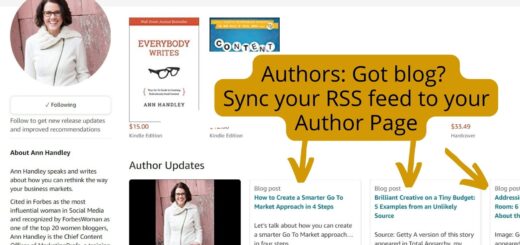 Image of Amazon Author page